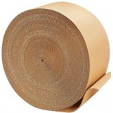 Single Face Corrugated Rolls - 12" x 250', B Flute